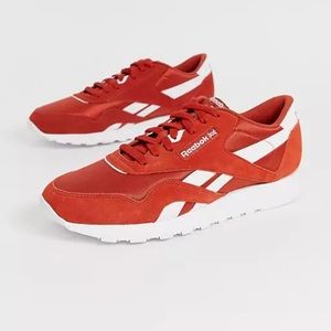 Reebok Women’s Size 7 Nylon Neutrals Clay Tint/ White sneakers